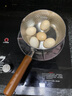 華際達無涂層奶鍋316不銹鋼雪平鍋家用寶寶輔食鍋煎煮鍋一人食煮面湯鍋 【316多層鋼 】帶蓋 18cm 曬單實拍圖