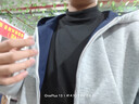 重磅拉鏈開(kāi)衫衛衣男女秋季美式寬松情侶帽衫vibe高街休閑連帽外套 灰色 400g撞色單面穿開(kāi)衫衛衣 2XL 建議145-165斤 曬單實(shí)拍圖