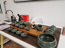 功夫茶具整套汝窯景德鎮(zhèn)家用中式高端奢華泡茶壺茶杯整套送禮盒 冰裂釉青瓷套裝17頭贈六君子禮盒 曬單實拍圖