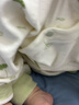 婧麒（JOYNCLEON）新生嬰兒衣服純棉秋款初生男女寶寶春秋睡衣分體打底內衣套裝 蒲公英綠色+蒲公英咖色 80 cm 曬單實拍圖