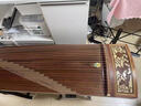 敦煌牌古箏694DQ雙鶴朝陽(yáng)進(jìn)階演奏級紅木古箏阿諾古夷蘇木古箏樂(lè )器 694DQ雙鶴朝陽(yáng)(調音免安裝） 曬單實(shí)拍圖