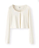 森馬（Semir）UPF100+|涼感防曬衣女短款圓領(lǐng)正肩開衫2025夏空調(diào)衫109325108001 曬單實拍圖
