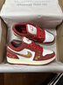 百麗香奈（BAILIXIANGNAI）AJ婚鞋紅色新娘鞋結婚鞋本命年禾秀服婚紗兩穿女鞋情侶款運動(dòng)板鞋 百年好合【送喜盒+流蘇配飾】 39 曬單實(shí)拍圖