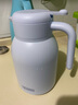 膳魔師（THERMOS）保溫壺玻璃內膽家用大容量便攜宿舍暖水壺熱水瓶TEHA/TEHD TEHD-淺藍 1.48L 曬單實(shí)拍圖