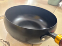 康佳（KONKA）章丘同款大肚鍋不粘鍋家用無(wú)涂層老式精鐵鍋電磁爐煤氣灶通用平底 窒化氣氮升級款玻璃蓋 24cm 曬單實(shí)拍圖