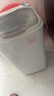 志高（CHIGO）脫水機(jī)甩干機(jī)小型迷你家用甩干桶出租房宿舍大容量單杠脫水桶烘干一體 8.6KG 力薦【不銹鋼桶加厚款】 曬單實(shí)拍圖