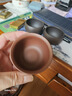 藏壺天下個人專用主人杯純手工紫砂杯小口茶杯品茗杯紫泥朱泥聚寶盆小杯 紫泥款 曬單實拍圖