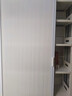 昭簡(jiǎn)鋼制書(shū)架推拉門(mén)鋁合金防塵帶門(mén)書(shū)架書(shū)柜伸縮門(mén)  100cm長(cháng)240cm高 曬單實(shí)拍圖