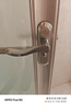 虎頓（HOTUN）不銹鋼衛(wèi)浴門鎖鋁合金單舌執(zhí)手鎖廁所衛(wèi)生間洗手間門鎖孔距110 曬單實(shí)拍圖