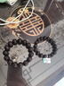 妍韻珠寶收藏級(jí)爆滿金星印度小葉紫檀手串文玩佛珠男女檀香手鏈12mm重18克 曬單實(shí)拍圖