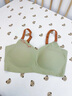Spring Maternity喜臨哺乳文胸孕婦哺乳內衣產(chǎn)后喂奶防下垂夏季時(shí)尚聚攏不勒胸 牛油果綠哺乳文胸（不含內褲） XL-XXL 曬單實(shí)拍圖