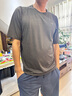 始祖鳥（ARC'TERYX）CORMAC CREW 戶外男子速干衣 短袖T恤男 輕量上衣黑灰色S 曬單實拍圖