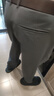 海瀾之家（HLA）休閑褲男輕商務(wù)時尚系列四面彈力褲子男25春夏季送男友送爸爸 深灰78 HKCAW1J040A 33 175/84A33推薦135~142斤 曬單實拍圖