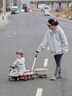 ANGI BABY兒童扭扭車(chē)1-3-6歲防側翻扭扭車(chē)可坐大人溜溜車(chē)搖搖車(chē)寶寶扭扭車(chē) 卡其色【藍牙+音樂(lè )+拖斗+推桿】 六一兒童節禮物扭扭車(chē)兒童車(chē) 曬單實(shí)拍圖
