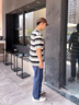 亞麻褲子男春夏季復(fù)古棉麻直筒褲男薄款寬松大碼休閑褲男闊腿長褲 黑色 L 曬單實(shí)拍圖