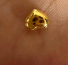 領(lǐng)豐金黃金豆豆AU9999足金實(shí)心真金豆子收藏節(jié)日禮物送女友送朋友小金豆 金愛(ài)心1g帶國(guó)檢證簽 曬單實(shí)拍圖