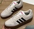 adidas「小鋸齒」D-PAD CLASSIC休閑美高風(fēng)復(fù)古籃球板鞋阿迪達(dá)斯 淺灰/黑色/淺猩紅   38.5 曬單實(shí)拍圖