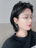 目木間美式復(fù)古方巾男印花阿美咔嘰圍脖機(jī)車頭巾嘻哈街舞領(lǐng)巾女印花面巾 白色女郎【送方巾扣】實物偏灰 曬單實拍圖
