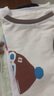 Teenie Weenie  Kids小熊童裝夏季款男寶寶純棉卡通印花POLO打底衫 白色 110 cm 曬單實(shí)拍圖