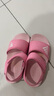 阿迪達斯（adidas）兒童涼鞋夏季男女大小童沙灘鞋  IH3634粉/白  曬單實拍圖