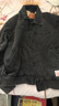 Levi's李維男士秋冬美式復(fù)古簡(jiǎn)約夾棉工裝哈靈頓風(fēng)牛仔夾克外套 煙灰色 A8583-0000 S 曬單實(shí)拍圖