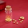 領(lǐng)豐金（LING FENG GOLD）AU9999黃金豆豆足金投資金豆子送女友送媽媽送小孩禮物儲(chǔ)備金擺件 1g 曬單實(shí)拍圖