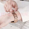 watchbond適用華為手表GT4/5/watch5/gt5pro女款41mm施華洛表帶智能商務(wù)時(shí)尚小香風(fēng)18mm女生鑲鉆表鏈腕帶 曬單實(shí)拍圖