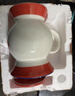 橙央痰盂水杯陶瓷馬克杯子帶蓋創(chuàng)意搞怪咖啡杯牛奶泡茶杯情人節(jié)禮物 懷古搞怪陶瓷杯 曬單實(shí)拍圖