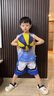 G.DUCKKIDS小黃鴨聯(lián)名奧特曼衣服男童背心套裝兒童夏裝帥氣中小童速干籃球服 ATM117-藍(lán)色 110 尺碼4~5歲【100-110cm】 曬單實(shí)拍圖