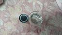 華明富光雙層玻璃杯商務(wù)茶杯耐熱加厚泡茶水杯男女辦公車載便捷杯子 加厚款鋼本色350ml 曬單實拍圖