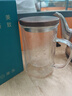 TEAHUE玻璃茶杯泡茶水分離帶蓋把手耐熱無鉛個人專用辦公家用綠茶水杯 曬單實拍圖