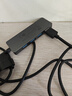 聯(lián)想（Lenovo）USB3.0金屬分線器擴(kuò)展塢高速4口集線器HUB拓展塢筆記本電腦一拖多轉(zhuǎn)換器轉(zhuǎn)接頭延長(zhǎng)線Type-C供電 曬單實(shí)拍圖