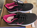 WVNE老北京布鞋女?huà)寢屵\動(dòng)鞋大碼41一43中老年網(wǎng)面輕便旅游鞋軟底春秋 黑玫紅 41 曬單實(shí)拍圖