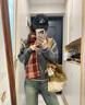 斐特瑪灰色Polo領(lǐng)毛衣女加厚2025春秋新款寬松內(nèi)搭打底針織衫翻領(lǐng)短上衣 灰色 加厚款 M 中碼 建議100-120斤 曬單實(shí)拍圖