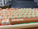 AKKO饅頭樂(lè )園MG108B 可愛(ài)鍵帽機械鍵盤(pán)三模RGB熱插拔電腦筆記本客制化鍵盤(pán) 七夕情人節禮物送女友 曬單實(shí)拍圖