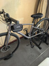 洛克兄弟（ROCKBROS） 自行車(chē)騎行臺(tái) 公路車(chē)山地自行車(chē)訓(xùn)練臺(tái)室內(nèi)健身訓(xùn)練臺(tái) 黑色基礎(chǔ)款+快拆桿/前輪墊 曬單實(shí)拍圖