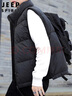 JEEP SPIRIT吉普羽絨馬甲男士外套秋冬季坎肩背心輕薄保暖無(wú)袖立領(lǐng)男裝 曬單實(shí)拍圖