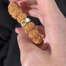 普陀普濟(jì)寺 金剛菩提手串十二生肖本命佛手鏈?zhǔn)刈o(hù)尼泊爾文玩男女 普濟(jì)寺金剛菩提 鼠【千手觀音】 12MM（適合男生） 曬單實(shí)拍圖