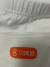 貝瑞加（Babyprints）女童打底褲兒童褲子女寶寶彈力長褲女孩春秋底褲木耳邊 白140 曬單實(shí)拍圖