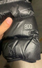 拓路者（Pioneer Camp）雪狐100鵝絨服男800蓬羽絨服男冬季戶外防風(fēng)保暖內(nèi)膽秋冬款外套 黑色-男 XL 曬單實(shí)拍圖
