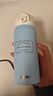 膳魔師（THERMOS）鈦杯內外純鈦保溫杯高兒童戶(hù)外便攜喝水杯子高檔禮盒裝節日禮物 藍色直飲杯 400mL【99%純鈦】 曬單實(shí)拍圖