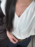 老凰祥18K玫瑰金小裙子項鏈女扇形鑲鉆吊墜鎖骨鏈彩金送女友禮物 玫瑰金麒麟紅葫蘆項鏈送精美禮盒 曬單實(shí)拍圖