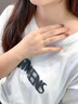 老鳳祥18K彩金光面素圈情侶對戒玫瑰金七夕情人節(jié)禮物送女朋友老婆 光面素圈【女戒】 曬單實(shí)拍圖