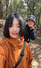 戶外沖鋒衣mh500男女款2025新款外套三合一可拆卸羽絨內(nèi)膽登山服 橘黃色單件 男女同款 L 曬單實(shí)拍圖