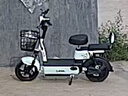 立馬【七夕禮物】電動自行車小叮當(dāng)70公里續(xù)航電動車48V20Ah鉛酸電池電瓶車LED透鏡大燈新國標(biāo)  青巖綠 曬單實拍圖