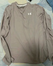 安德瑪（Under Armour）兒童T恤男女童春季速干長(cháng)袖T恤兒童長(cháng)袖休閑運動(dòng)上衣251121133 鉛灰紫 170 曬單實(shí)拍圖