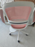 貝爾曼（berlman） 電腦椅家用辦公轉椅人體工學(xué)椅學(xué)生學(xué)習久坐椅子靠背舒適書(shū)桌椅 白框粉網(wǎng)-重力輪-腳踏款 曬單實(shí)拍圖