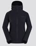 薩洛蒙（Salomon）女款 戶外運動防潑水透氣外套軟殼茄克 OUTPEAK SOFTSHELL 深黑色 C26565 M 曬單實拍圖