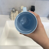 文麗牙刷杯學(xué)生洗漱杯宿舍女電動(dòng)牙刷置物架刷牙杯子洗漱套裝防水防塵抗菌雙用洗漱杯-帶手柄-清泉藍 曬單實(shí)拍圖