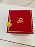 周大生（CHOW TAI SENG）黃金吊墜足金浪漫玫瑰花掛墜硬金七夕情人節(jié)禮物送女友 足金心動玫瑰吊墜(單吊墜-不含鏈) 2.15g 曬單實拍圖